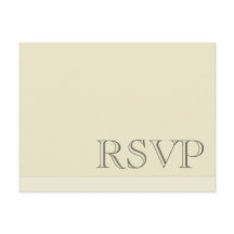 RSVP neutro mínimo simples básico