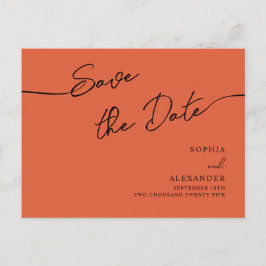 Cartão-Postal De Convite Salve A Data.