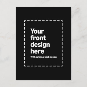Cartão Postal De Convite Seu Design Aqui