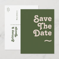 Simples Vibrações Retrô | Salve o Dia em Verde Oli