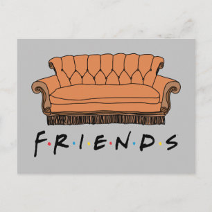 Cartão Postal De Convite Sofá do FRIENDS™