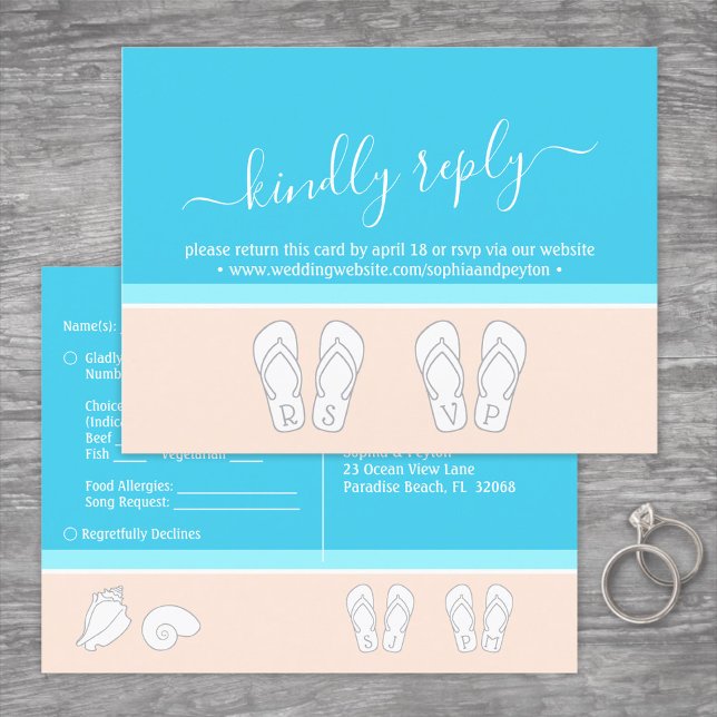 Cartão Postal De Convite Solicitação de Música de Escolha de RSVP para Casa (Criador carregado)