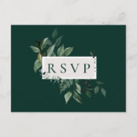 Solicitação de Música RSVP de Casamento de Esmeral