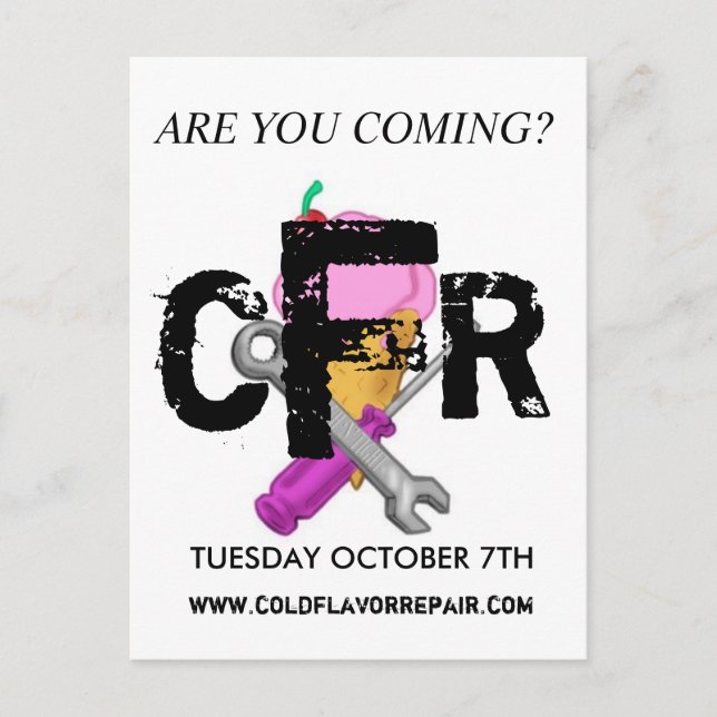 Cartão Postal De Convite SULLIVAN HALL 10/07/08 2.0- Personalizada (Frente)