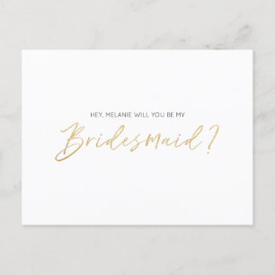 Cartão Postal De Convite Típico Moderno, Você Será Minha Colega De Ponta?