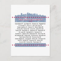 Tour pela cidade do Tea Party Express