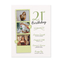 Trendy Polaroid Foto Aniversário