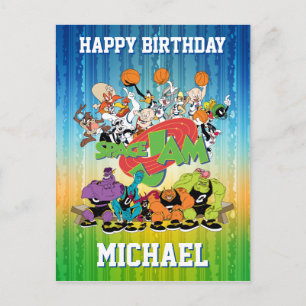 Cartão Postal De Convite TUNE SQUAD™ versus Monstars