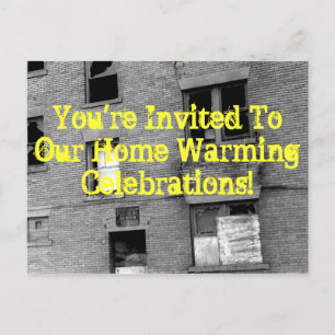 Cartão Postal De Convite Você é convidado a nossas celebrações de