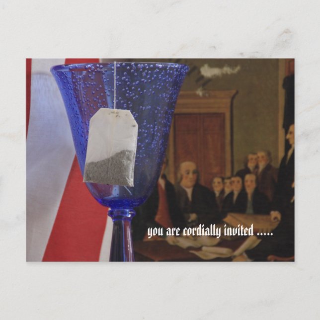 Cartão Postal De Convite Você está convidado... (Frente)