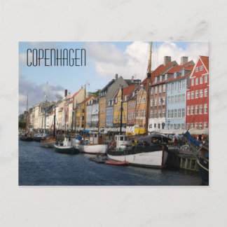 Cartão postal de Copenhaga