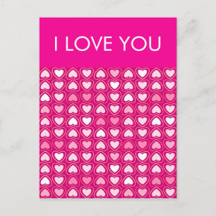 Cartão postal de coração
