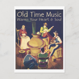 Cartão postal de coração e alma