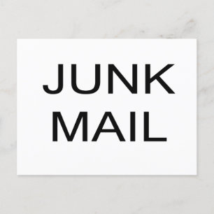 Cartão postal de CORREIO JUNK