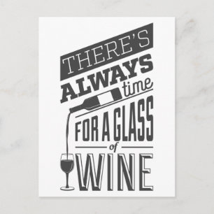 Cartão postal de Cotação de Vinho