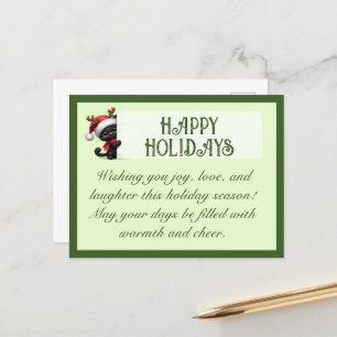 Cartão Postal de Cumprimentos Personalizável de Ga