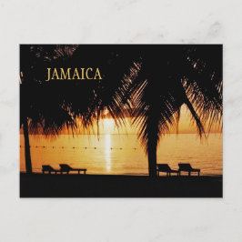 Cartão postal de despedida na Jamaica