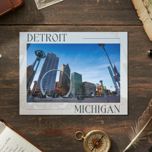 Cartão postal de Detroit Modern
