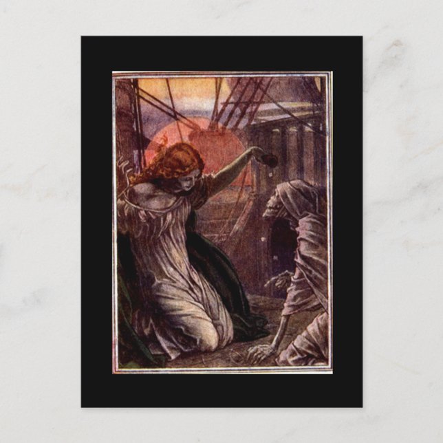 Cartão postal de Dice com Death (Frente)