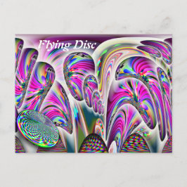 Cartão Postal de Disco Voador