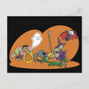Cartão postal de Doce ou Travessura