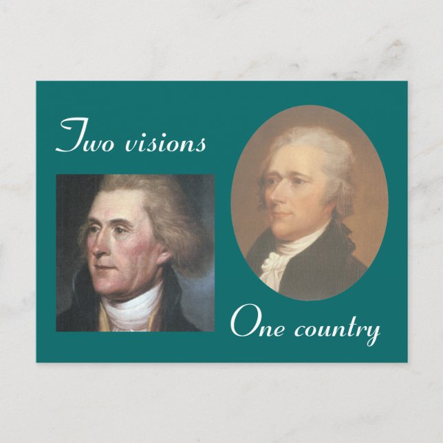 Cartão postal de duas visões (Frente)