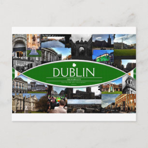 Cartão postal de Dublin
