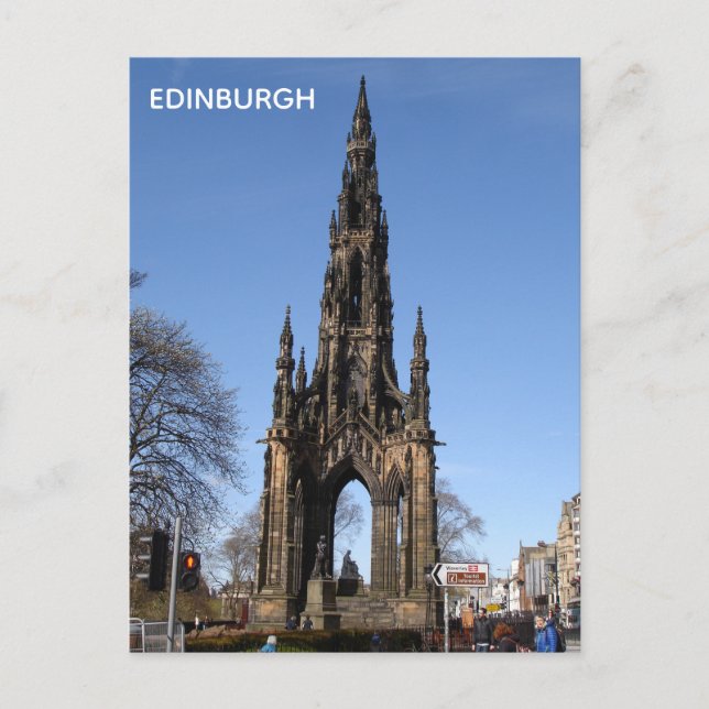 Cartão Postal de Edimburgo (Frente)