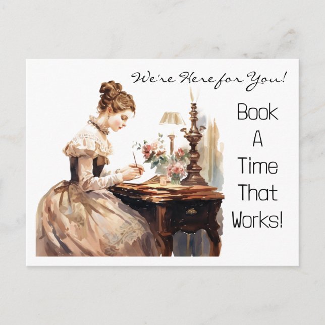 Cartão postal de empresa do Marketing (Frente)