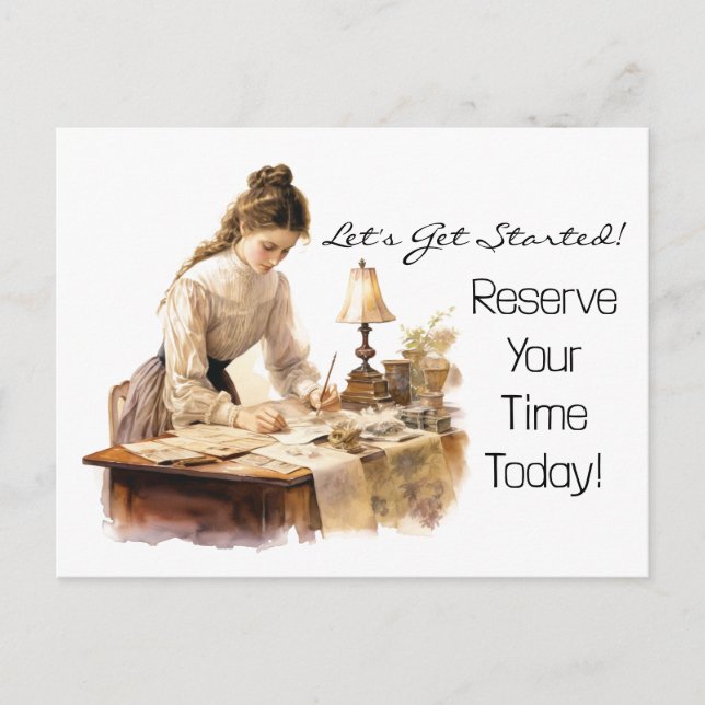 Cartão postal de empresa do Promocional (Frente)