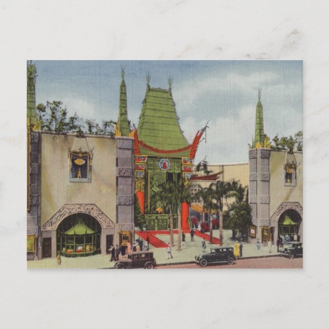 Cartão postal de Escort de Casamento de Teatro Gra (Frente)