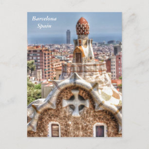 Cartão postal de Espanha Barcelona