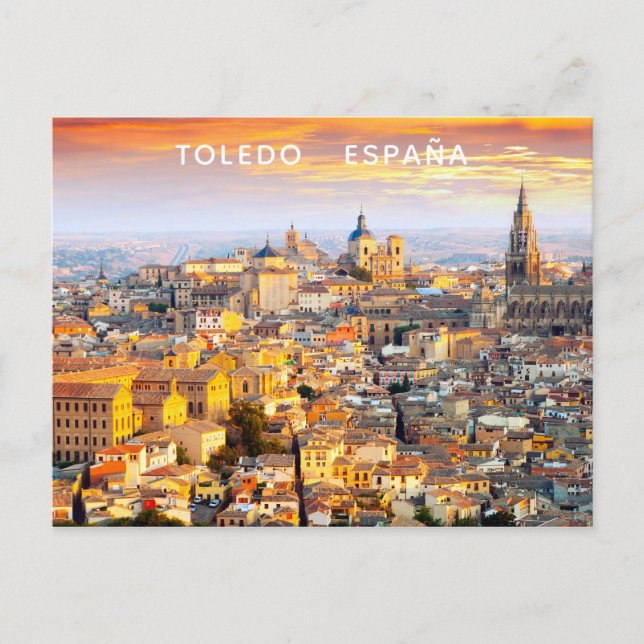 Cartão postal de Espanha Toledo 3 (Frente)