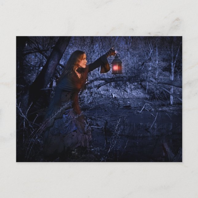 Cartão postal de estação roubado (Frente)