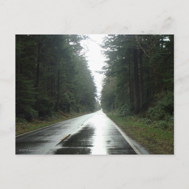 Cartão postal de estrada para a eternidade (Frente)