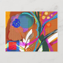 Cartão postal de exploração digital abstrato 3