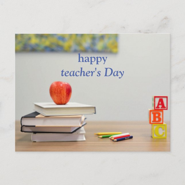 cartão postal de felicitações (Frente)