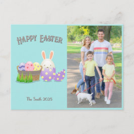 Cartão postal de felz pascoa