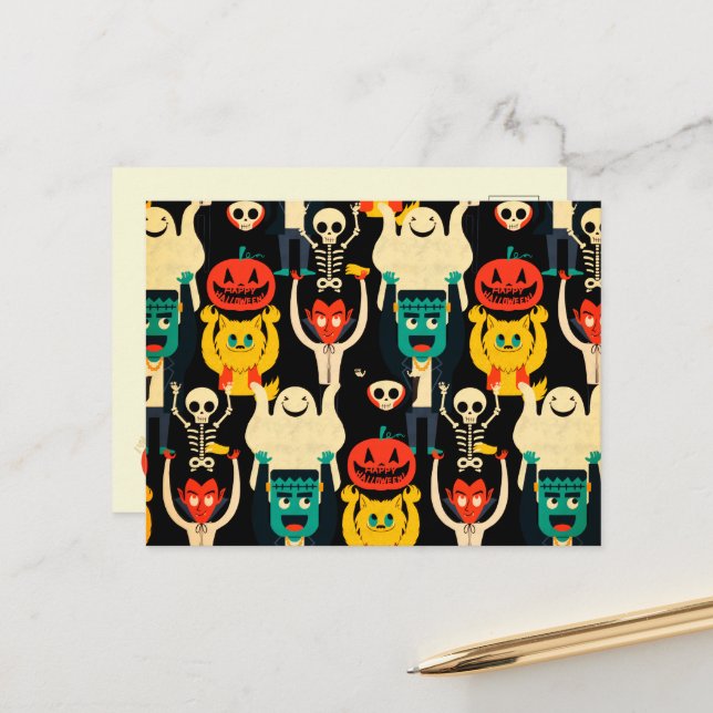 Cartão Postal de Feriado (Frente/Verso In Situ)