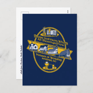 Cartão postal de Feriado de Manhãs de Domingo Maxb