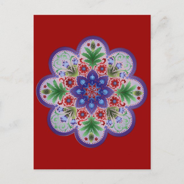 Cartão postal de Feriado do Tratado Holandês (Frente)