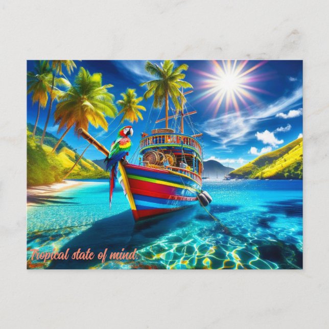 Cartão postal de férias (Frente)