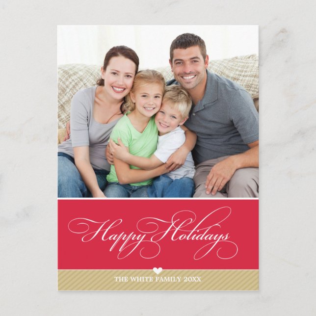 CARTÃO POSTAL DE FÉRIAS: adorável tipo 3 (Frente)