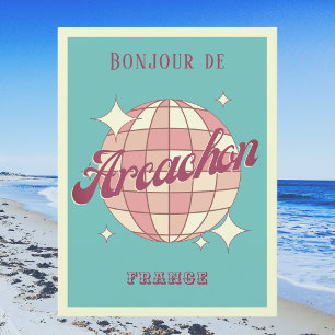 Cartão postal de férias da França Arcachon