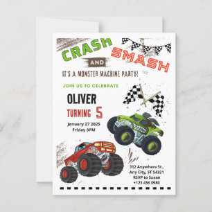 Cartão postal de festa de aniversário de criança c