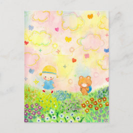 CARTÃO POSTAL DE FESTIVIDADES どこかへ