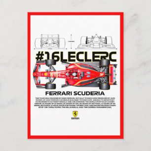 Cartão Postal De Festividades 16 leclerc