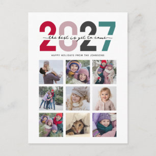 Cartão Postal De Festividades 2018 colorful postcards