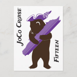 Cartão Postal De Festividades 2026 JoCo Cruise On-board Postcard