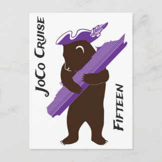 Cartão Postal De Festividades 2026 JoCo Cruise On-board Postcard